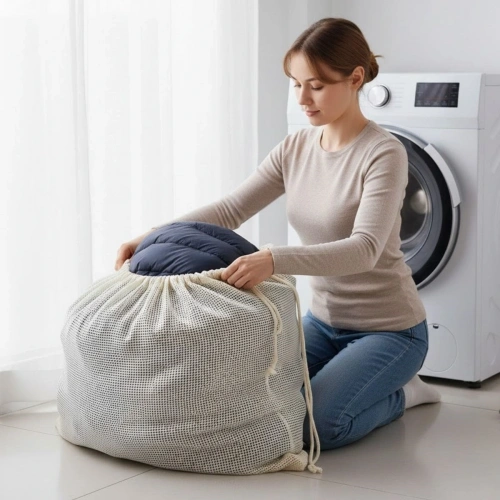 Battal Boy 120x150 cm Mont ve perde Yıkama Filesi–Extra Büyük, Dayanıklı, Nefes Alabilir Çamaşır Koruma Torbası (5365)