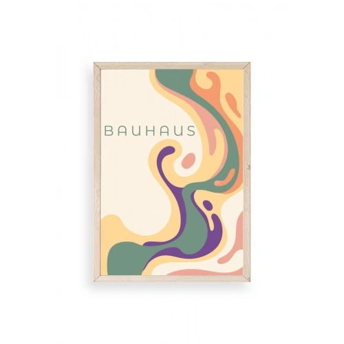 Bauhaus Ahşap Çerçeveli Tablo 23 x 30