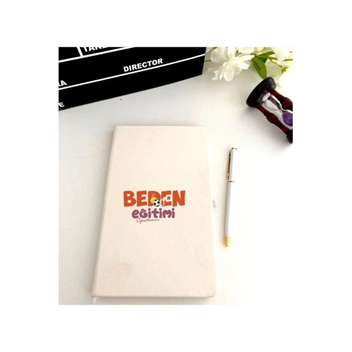Beden Eğitimi Öğretmeni Baskılı Defter Kalem Seti