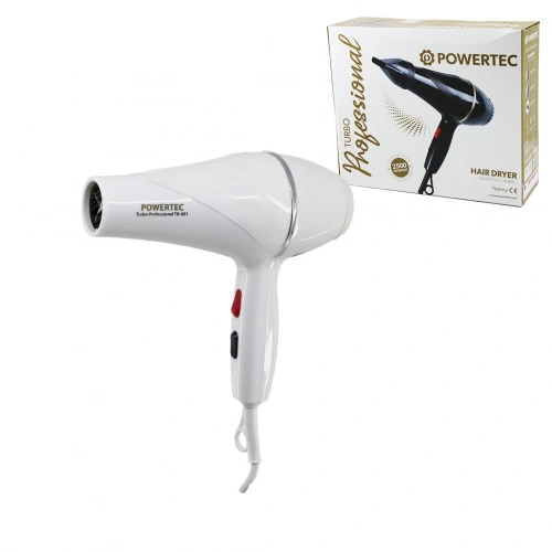 BEYAZ SAÇ KURUTMA - FÖN MAKİNESİ 2500W PERFORMANS TR-501 (5365)