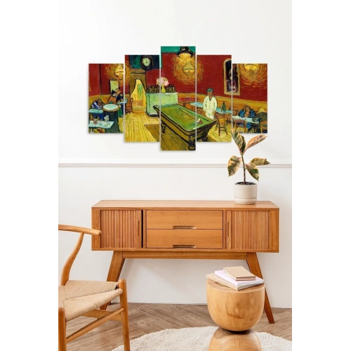 Bilardo Masası Manzara 5 Parçalı Mdf Tablo 60 x 100