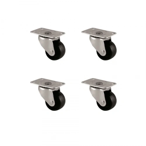 Bilyalı Teker 28mm Siyah 4 Adet