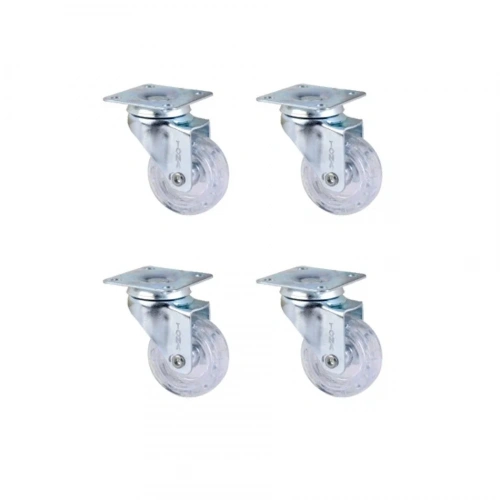 Bilyalı Teker Şeffaf 20x50 4 Adet