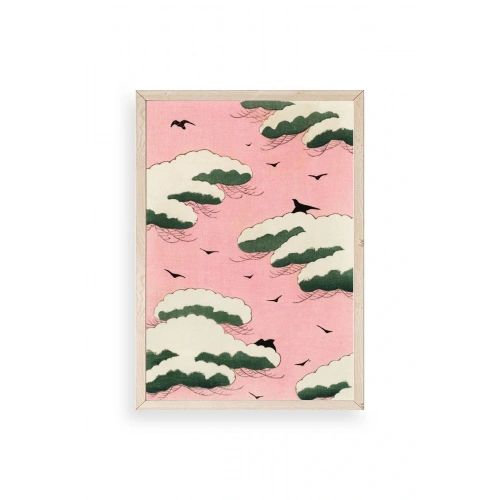 Bitjutsi Sekai Ahşap Çerçeveli Tablo 17 x 23