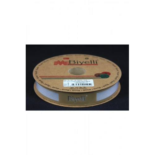 Biye Koton Katlı D29 Gri 2 Cm 25 Metre %65 Koton %35 Polyester