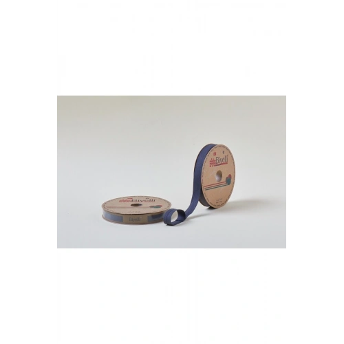 Biye Koton Katlı D39 Lacivert 2 Cm 25 Metre %65 Koton %35 Polyester