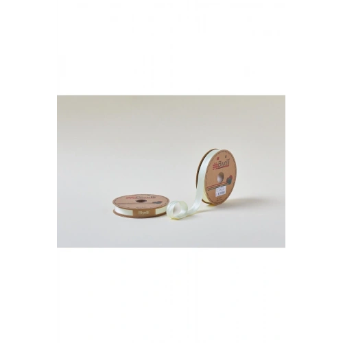 Biye Saten Katlı 005 Açık Sarı 2 Cm 25 Metre %100 Polyester