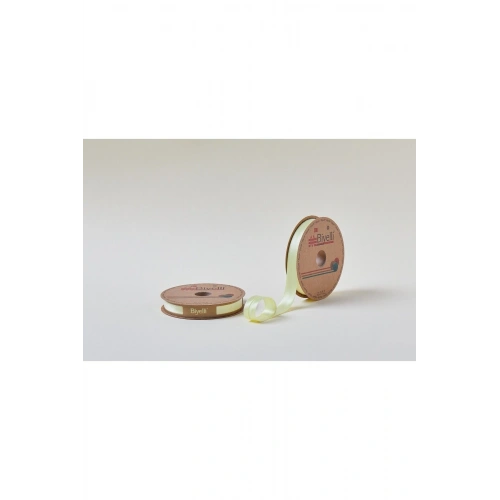 Biye Saten Katlı 006 Sarı 2 Cm 25 Metre %100 Polyester