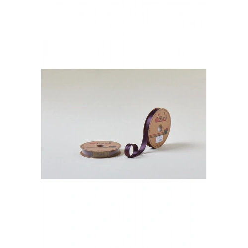 Biye Saten Katlı 040 Bordo 2 cm 25 Metre %100 Polyester