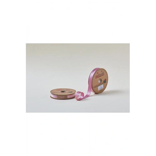 Biye Saten Katlı 054 Gül Kurusu 2 cm 25 Metre %100 Polyester