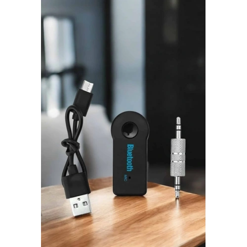 Bluetooth Aux Araç Kiti 8 Saat Çalışma Süresi İle