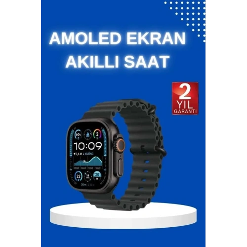 Bluetooth Bağlantılı Akıllı Saat 1.54 İnç Dokunmatik Ekran