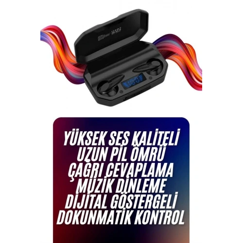 Bluetooth Bağlantılı Akıllı Saat Ve Kulaklık Seti 5.2