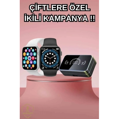 Bluetooth Kulaklık Ve Akıllı Saat Seti Anc Özelliği İle