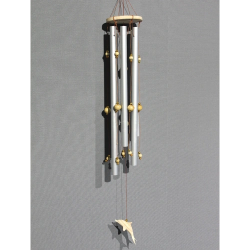 Boncuklu Metal Rüzgar Çanı Model 1