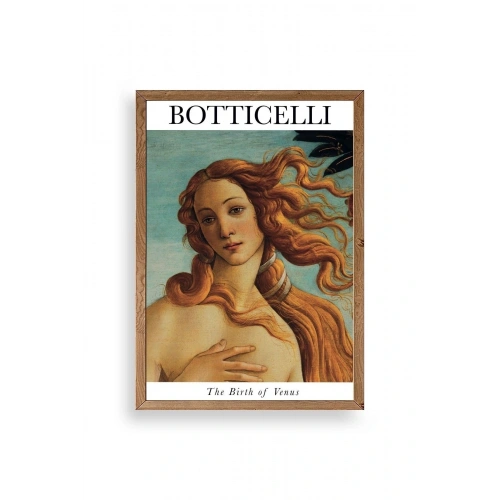 Botticelli Ahşap Çerçeveli Tablo 17 x 23