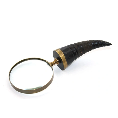 Horn Brass Magnifying Glass Model 2