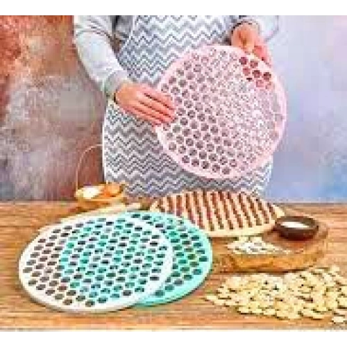 BÜYÜK - 32CM MANTI KALIBI PLASTİK (5365)