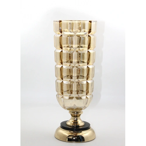 Cam Şamdan Tekli Model 4