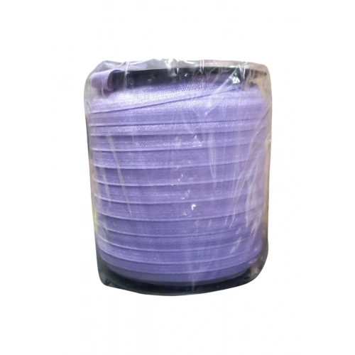 Çamaşır Lastiği Düz 1 cm  1 Metre Açık Mor