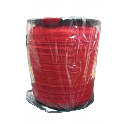 Çamaşır Lastiği Düz 1 Cm  75 Metre 1 Top Kırmızı