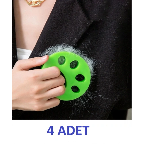 Çamaşır Makinesi Ve Evcil Hayvanlar İçin Tüy Toplayıcı Yıkanabilir Aparat 4 Adet (5365)