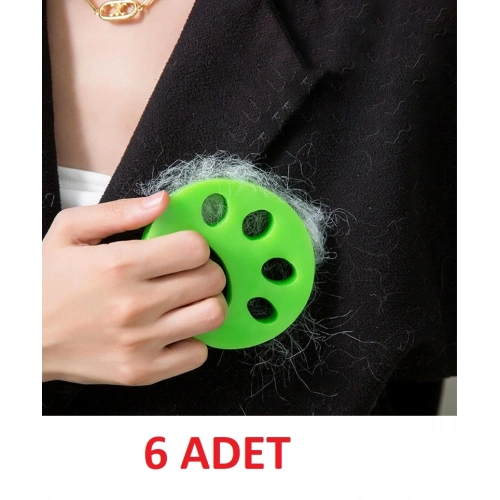 Çamaşır Makinesi Ve Evcil Hayvanlar İçin Tüy Toplayıcı Yıkanabilir Aparat 6 Adet (5365)