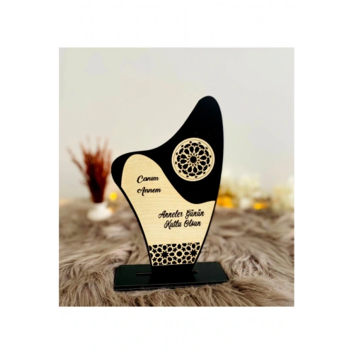 Canım Annem Yazılı Ahşap Plaket