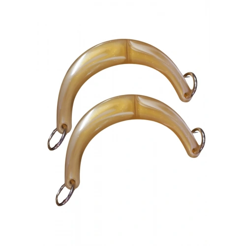 Çanta Sapı Ay Model Bal Rengi 17 Cm