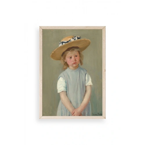 Cassatt Ahşap Çerçeveli Tablo 30 x 42