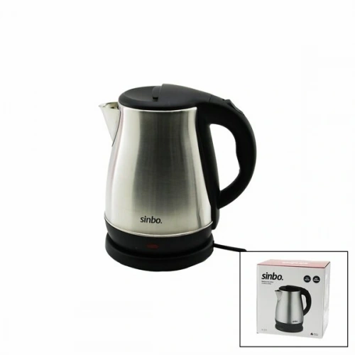 ÇELİK  KETTLE SU ISITICISI KABLOSUZ KULLANIM  1.8LT  360° DÖNEBİLME OTOMATİK KAPANMA SK-8028 (5365)