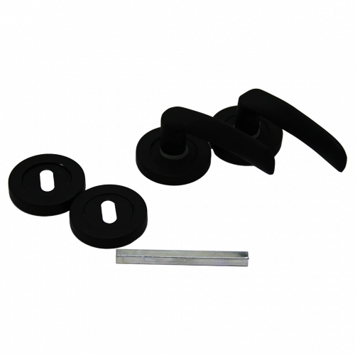 ÇELİKEL ERİŞ-10 AMERİKAN ODA KAPI KOLU SİYAH (5365)