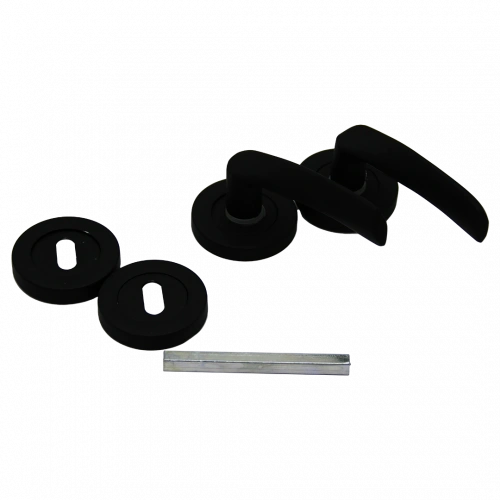 ÇELİKEL ERİŞ-10 AMERİKAN ODA KAPI KOLU SİYAH (5365)