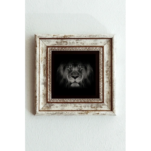 Çerçeveli Taş Tablo , Çerçeveli Taş Duvar Dekoru-enkcrcvtbl-00106 20 cm