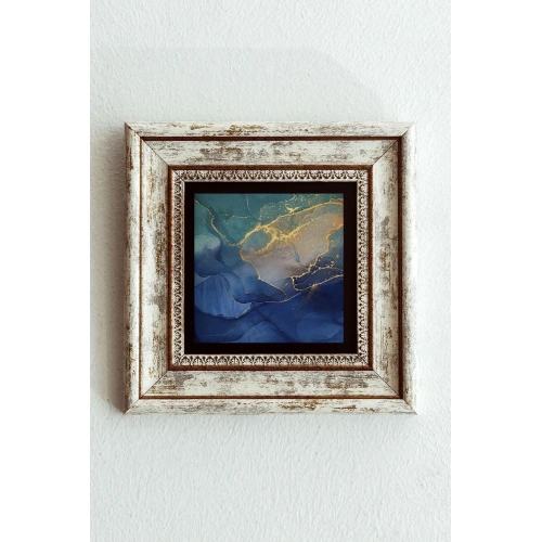 Çerçeveli Taş Tablo , Çerçeveli Taş Duvar Dekoru-enkcrcvtbl-00189 20 cm