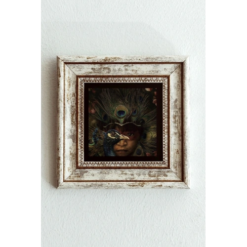 Çerçeveli Taş Tablo , Çerçeveli Taş Duvar Dekoru-enkcrcvtbl-00194 20 cm