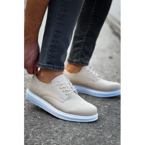 CH003 - CBT Pelle Classica Erkek Ayakkabı BEJ