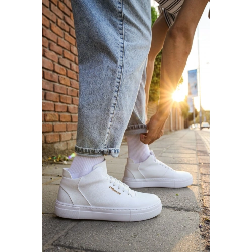 CH004 CBT Hıde Mens Shoes WHITE