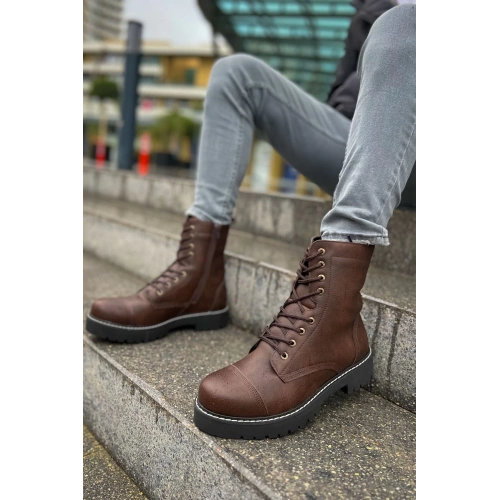 CH009 CST Military Mens Boot COFFEE