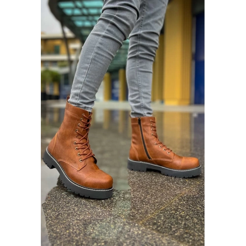 CH009 CST Military Mens Boots TAN