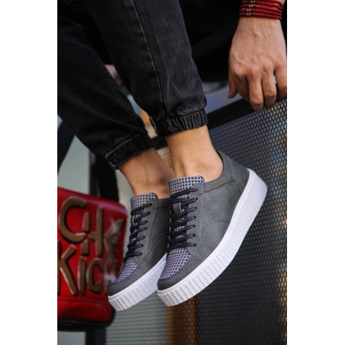 CH017 FBT Pyramid Mens Shoes ANTHRACITE