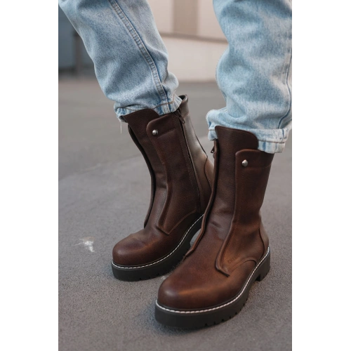 CH027 - CST Quebec Erkek Bot KAHVE