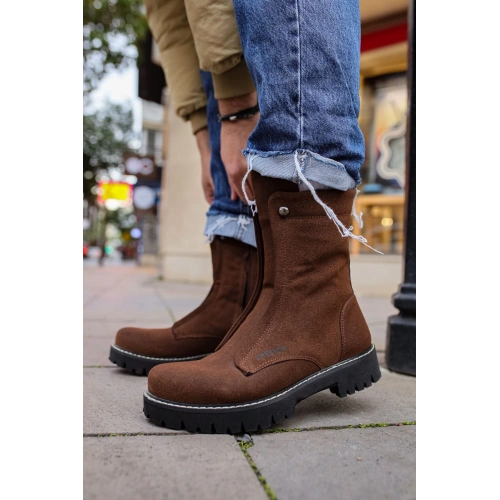 CH027 - SST Quebec Erkek Bot KAHVE