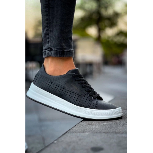 CH043 CBT Cowien Mens Shoe BLACK