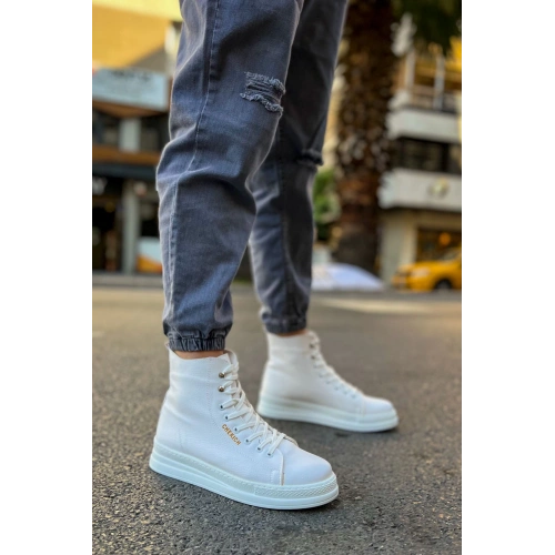 CH055 CBT Between Mens Bot WHITE