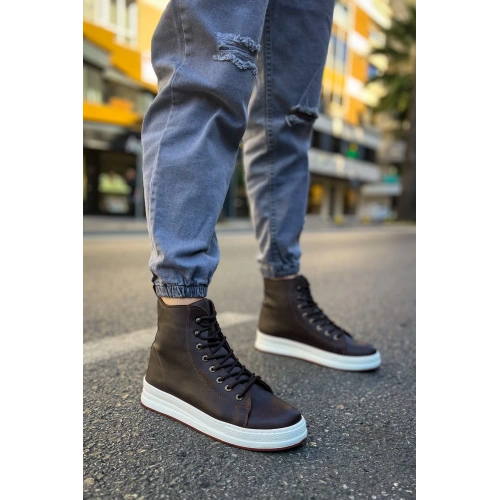 CH055 CBT Between Mens Boots COFFEE