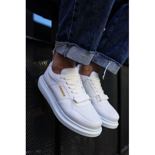 CH073 CBT Flatline Mens Shoe WHITE