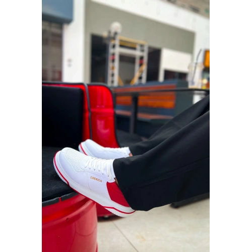 CH075 CBT Signature Mens Shoes WHITE/RED
