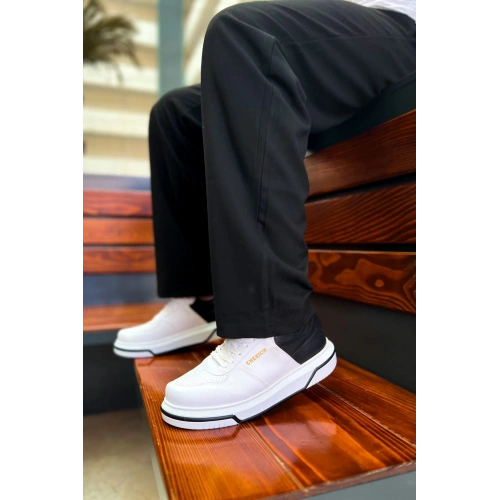 CH075 CBT Signature Mens Shoes WHITE/BLACK
