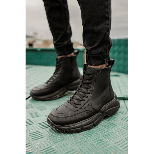 CH077 ST Mens Sport Boot BLACK